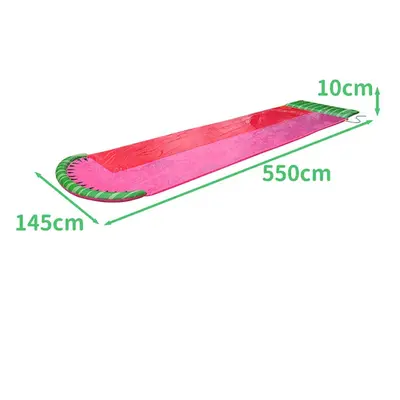 (Red) Summer watermelon/Shark Double Slipway Swiming Pool Play Mat