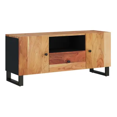 vidaXL TV Cabinet TV Stand Cupboard Solid Wood Acacia and Engineered Wood