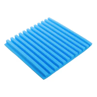 (Blue) 12Pack Sound-Absorbing Cotton Soundproof Foam Panels Noise Dampening Sponge