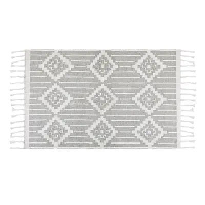 Outdoor Area Rug x cm Grey and White TABIAT