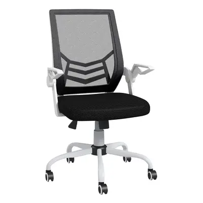 Vinsetto Mesh Swivel Office Chair Task Computer Chair w/ Lumbar Support, Black