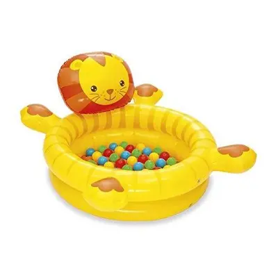 Bestway Inflatable Bottom Lion Ball Pit, Inflatable Kids Play Centre