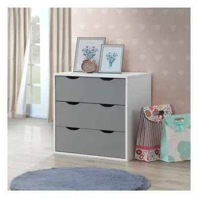 3 Drawer Chest Modern Bedroom Storage Unit