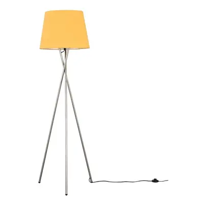 Camden Tripod Silver Floor Lamp