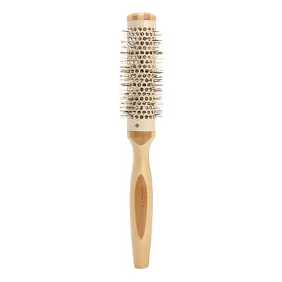 (04#) Pro Round Brush Curly Hair Roller Brush Natural Wood Hairbrush Comb Salon Tools