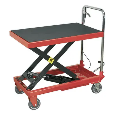 Heavy Duty Hydraulic Platform Truck - 300kg Capacity - Safety Release Mechanism