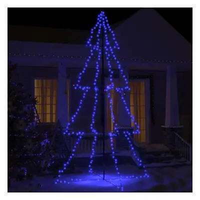 vidaXL Christmas Cone Tree LEDs Indoor and Outdoor Holiday Decoration