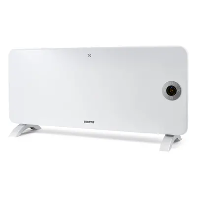 Geepas White Smart Panel Heater Overheat Protection