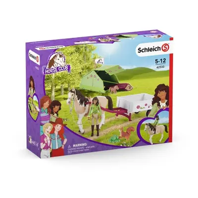 Schleich Multicolour Horse Club Sarah's Camping Adventure Playset