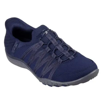 (4 UK, Navy) Skechers Womens/Ladies Breathe Easy Roll With Me Casual Shoes