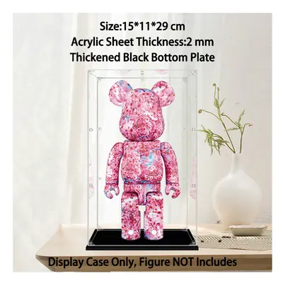 (C) Building Blocks Bearbrick Acrylic Display Box Suitable For Doll Transparent Dustproof Box Ha