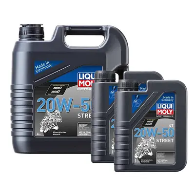 Liqui Moly 20w50 Mineral Stroke Motorbike Engine Oil 6L