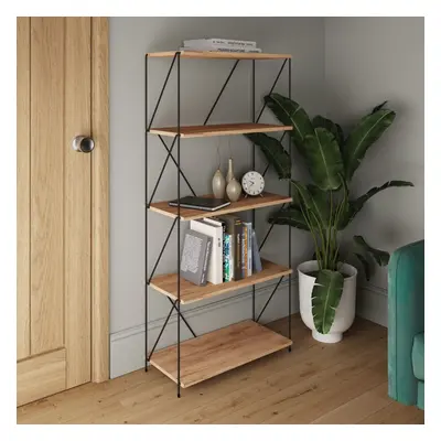 Leylo Tier Shelving Unit Modern Storage Display for Home or Office