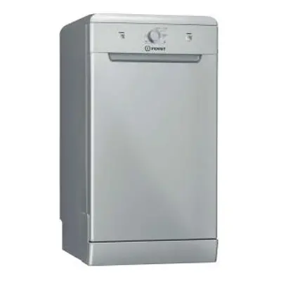 Indesit DF9E 1B10 UK Place Settings Slimline Dishwasher - Silver