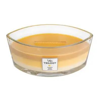 WoodWick - Trilogy Fruits Of Summer Ellipse Jar Candle