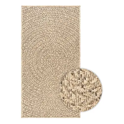 (round, x cm) vidaXL Rug Floor Carpet for Indoor and Outdoor Door Mat Kitchen Rug Jute Look