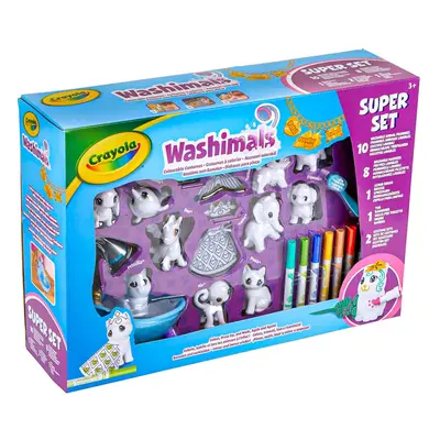 Crayola Washimals Costume Super Set 4s