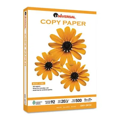 Universal Copy Paper- Brightness- 20lb- x 17- White- Sheets/Carton