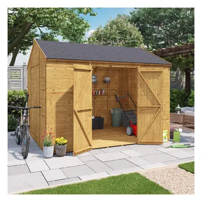 (Pressure Treated - 10x8, Windowless) BillyOh Expert Tongue and Groove Reverse Apex Workshop