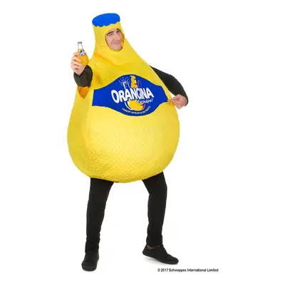 Orangina Bottle Costume for adults