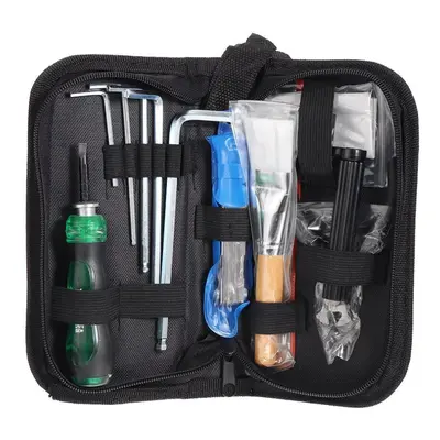 Guitar Tool Bag Kit Stagehand Tech Compact Tools Kit Set for Guitar & Bass Repair String Replace