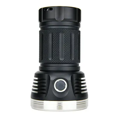 (Black, 4000k) High CRI Super Bright Searching Flashlight