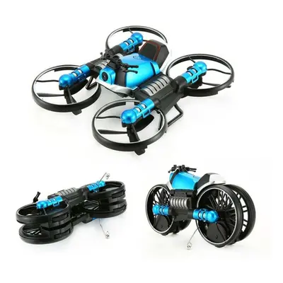 Toys 2.4G In Electric RC Deformation Motorcycle Drone WIFI Control Car RTR Model