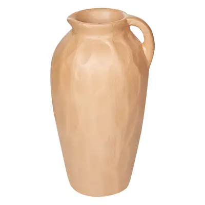 Terracotta Decorative Vase cm Beige TAIPING