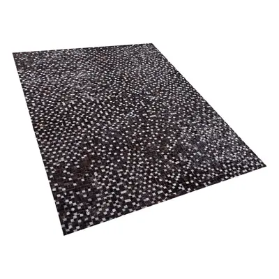 Cowhide Area Rug x cm Brown AKKESE