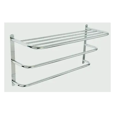 Croydex Wall Mounted Towel Rack Mild Steel/Chrome finish [QM261841]