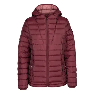 (10, Mulberry) Trespass Womens Padded Down Jacket Hooded Bartush