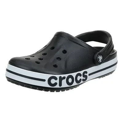 Crocs 205089-066-M9W11 Bayaband Unisex Clogs - Black & White - Size M9-W11