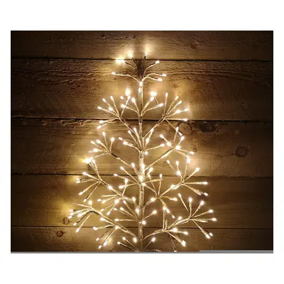 Premier Gold Tree Starburst With Warm White LEDs 60cm [LV191433G]