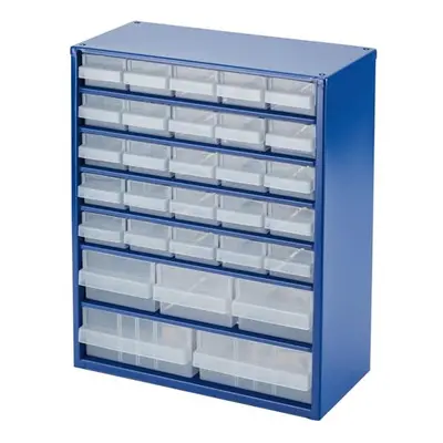 Draper Compartment Storage Cabinet | Multi Drawer Garage, Shed and Home Organiser | Steel Frame 