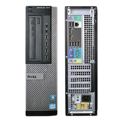 FCS DELL Intel Core i7-4790 Desktop PC - 16GB DDR3-256GB SSD + 1TB HDD - WIFI - Windows