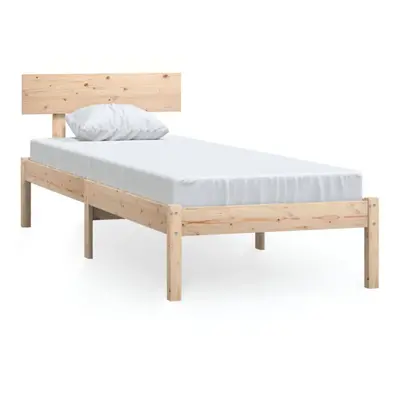 (brown, x cm) vidaXL Solid Wood Pine Bed Frame Platform Wooden Bed Base Multi Colours/Sizes