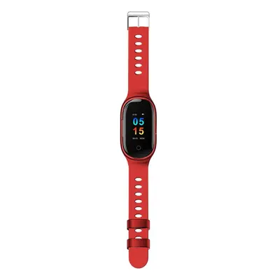 (Red) Sports Smart Watch and Bluetooth Earphone Combo