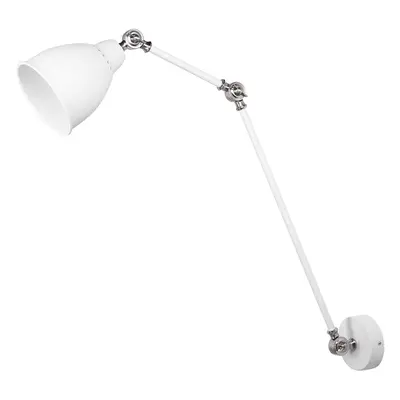 Wall Lamp MISSISSIPPI Adjustable Metal White