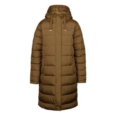 (6, Dark Olive) Trespass Womens Padded Jacket Grown On Hood Leyla