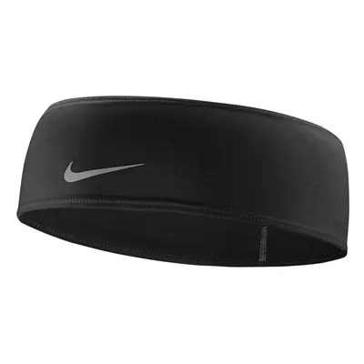 (One Size, Black/Silver) Nike Dri Fit Swoosh Headband