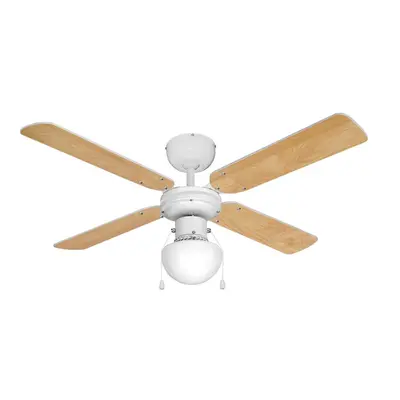 Nimrod White Ceiling Fan Light