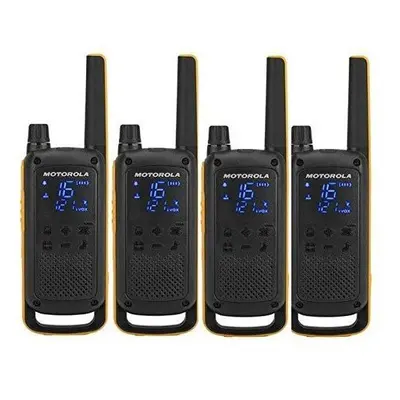 Walkie-Talkie Motorola T82 Extreme (4 Pcs) Black Yellow