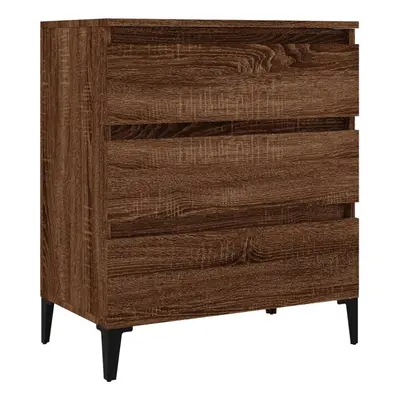 (brown oak) vidaXL Sideboard Engineered Wood Storage Cupboard Highboard Multi Colours