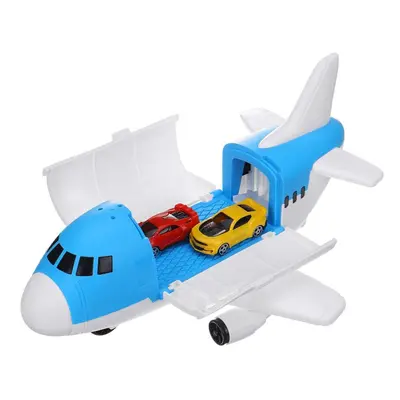 Storage Transport Aircraft Model Inertia Diecast Model Car Set Toy for Children's Gift