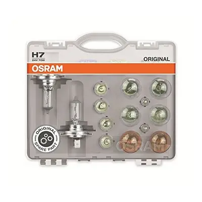 Osram CLKH724V lamp kit, 24V H7, lamps, flat fuse, in in a box