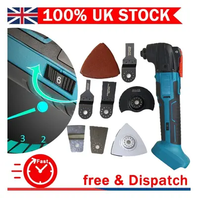 For Makita DTM51Z 18v LXT Cordless Multitool Body With Wellcut 17pcs Accessories