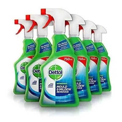 Dettol Mould and Mildew Remover Spray, ml, Pack of (Packaging May Vary)