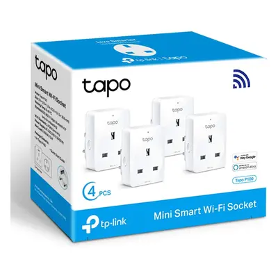 TP-Link Tapo Smart Plug Wi-Fi Outlet, Works with Amazon Alexa (Echo and Echo Dot), Google Home, 