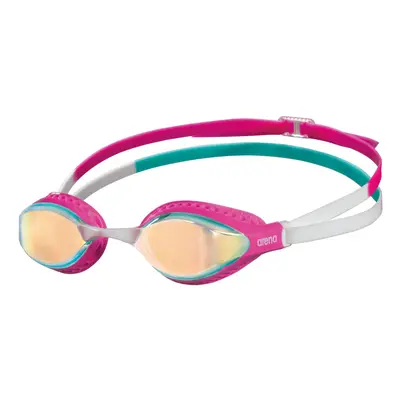 Arena Unisex Airspeed Mirror Racing Goggles,YELLOW COPPER-PINK-MULTI