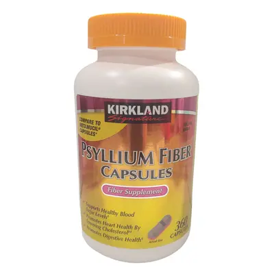 Kirkland Signature Psyllium Fiber, Capsules - Psyllium Husk Fibre Supplement